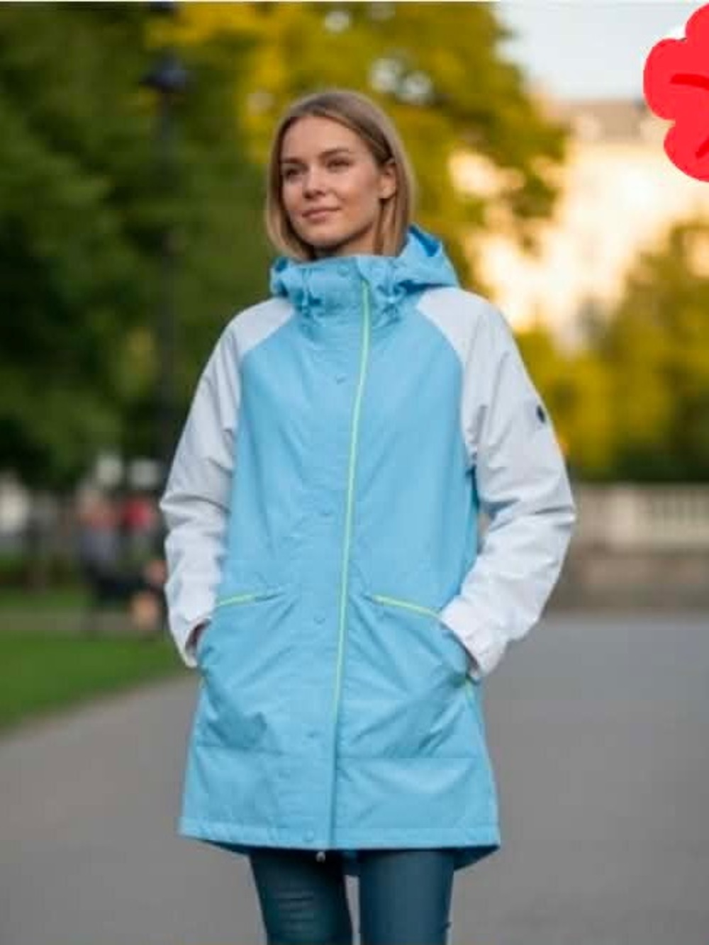 Free People FP Movement "Singin' In The Rain" Packable Jacket - SMALL